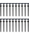 30 Pack Heavy Duty Self Locking Nylon Cable Ties Zip Ties With UV Resistant Buckles for car bumpers and trunk lining