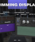 Controls and display of True Color Auto Darkening Welding Helmet With Solar Powered Wide Shade Four To Thirteen For TIG MIG MMA