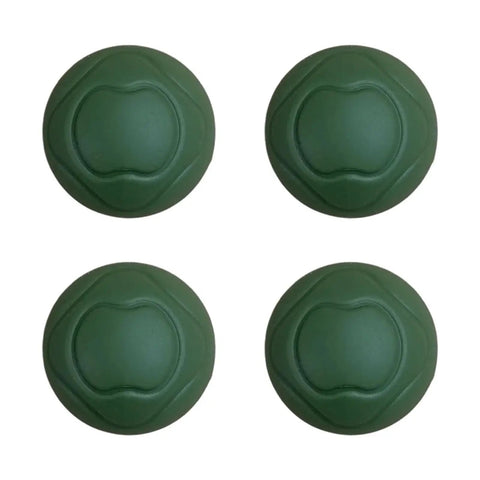 Keep Your Outdoor Camping Chairs Steady With These Thick Rubber Ball Feet Pads That Resist Sand Rocks Soil And Slide Right On For Patio Furniture Protection, set of four green pads