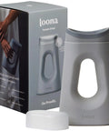 Quiet No Splash Female Urinal For Women That Lets You Pee Standing Up Spill Proof Discreet Urination Device Moon Gray next to box