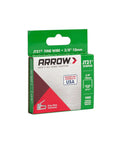 Pro Grade JT21 Thin Wire Staples For Staple Guns And Staplers 1000 Pack in green packaging with 3/8 inch size designation.