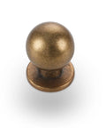 Top Shelf Antique Brass Kitchen Cabinet Knobs And Drawer Pulls Two Pack Sturdy Metal Handles rounded knob with smooth finish