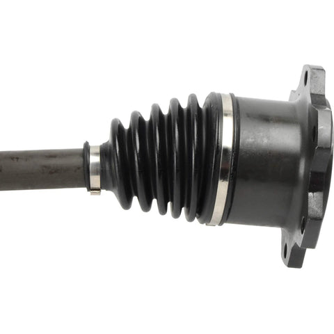 Close-up of heavy-duty CV drive axle and drive shaft replacement for Cadillac Escalade, Silverado, Suburban, and trucks.