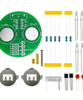 Hands On Soldering Practice Kit For Beginners And Hobbyists, Electronics Training Board With Rotation Activated Vibration Switch