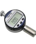 Hassle Free Digital Durometer For Dead Nuts Accurate Shore A To D Hardness Checks On Rubber Plastic Leather And Multi Resin Gear With Sharp LCD Screen And Portable Pocket Shape Design We Really Dig, displaying sharp digital readout.