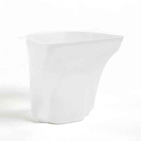 Hella Durable Paint Roller Pail Liners Bulk 100 Pack White Custom Fit Insert Bags, heavy duty liner bag for paint buckets.