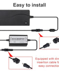 Wireless Remote Linear Actuator Controller Kit For 12V DC Motors With 5A High Current Output, includes cables and connectors.