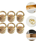 Dope Gold Cabinet Ring Pulls Set Of 6 For Dresser Drawers Wardrobes And Kitchen Cabinets Vintage European Style 29mm Round Handles