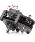 Carbon Fiber OD 3 Transmission Overdrive Gearbox 18.6 Front OD for 1 to 10 RC Crawler LCG Chassis, 23mm width view