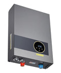 Heavy Duty 36KW Tankless Electric Water Heater 240V On Demand Straight Up Instant Hot Water For Bathroom Kitchen With LCD Touch Screen