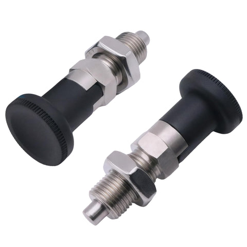 Heavy Duty Stainless Steel Index Plunger Pin M20 Spring Loaded Knob for secure locking tasks on workbench mods.