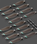 GPS Drone Propeller Blades Kit For Pro Grade Drones, 16 Replacement Propellers A And B With 8 Screws, High Strength