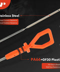 Honda Civic 1.7L 4 Cylinder Engine Dipstick Stainless Steel Oil Dipstick Measuring Rod For Accurate Oil Checks Fits 2001 2005
