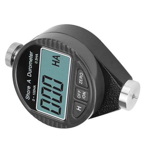 Top Notch Shore A Hardness Tester 100HD for Plastic, Rubber, and Soft Materials With LCD Display, Auto Off Durometer for Precise Readings and ASTM D2240 Compliance, handheld 0-100HA