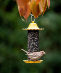 Yellow Bird Feeder Built To Last In All Weather Durable High Density Plastic No Fuss Easy Fill And Clean With Wide Opening And Sturdy Hanging Ring A Low Maintenance Outdoor Bird Feeder For Your Garden