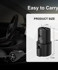 J1772 To Tesla Charger Adapter Is The Real Deal For Model 3 Y X S in car detailing size 1.37in x 2.36in x 3.38in for easy carry.