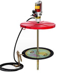 Heavy Duty Pneumatic Grease Pump For 55 Gallon Drums Portable Air Powered Grease Filler With 50 To 1 Pressure Ratio shown in detail