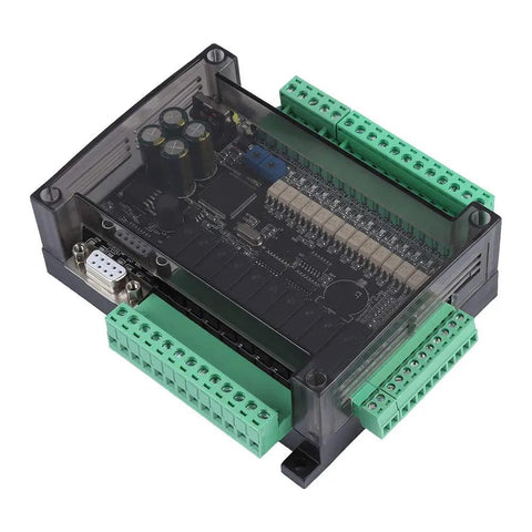 FX3U-24MR Industrial DC24V PLC Controller for Stepper Motor with plug-and-play online monitoring and anti-interference features