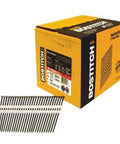 Box of Framing Nails 21-Degree Round-Head, Plastic Collated, 3 1/2 Inch By 1/8 Inch, 4000-Pack for heavy-duty framing and decking.