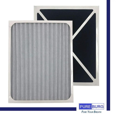 Two Pack H13 True HEPA Replacement Filters For Hunter HEPAtech Air Purifiers Fits 30930 And 30020 Series Captures 99.97 Percent PM2.5