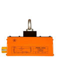 Heavy Duty Neodymium Magnetic Lifter For Round Steel Pipes And Flat Plates 10000 Lbs Crane Hoist V Groove Design, orange, industrial