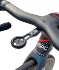 Bike Stem And Handlebar Mount For Garmin Edge And Wahoo ELEMNT, Bryton Rider, Stages Dash, And Hammerhead Bike Computers on Scott Foil Addict handlebar