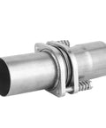 Heavy Duty Exhaust Pipe Repair Kit With Quick Fix Slip Joint Connector For Muffler Leaks, 2.75 inch stainless steel connector.