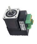 Integrated Step Servo Motor System With 0.48 Nm Output And 1000 Line Encoder Closed Loop, compact unit with connectors visible.