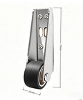Heavy Duty Sliding Door Roller Wheels Roll Like Butter For Smooth And Whisper Quiet Operation Premium Rubber Track Wheel 79mm