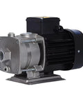Heavy Duty Electric Water Pump For CBI 2-20 2-30 2-40 2-50 Models with stainless steel body and black motor assembly.