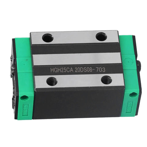 Heavy Duty Linear Slider Block Bearing Steel Rail Guide for CNC Machines and Automated Machinery Smooth Motion for Textile and Automotive Equipment Pro Grade HGH25CA block bearing