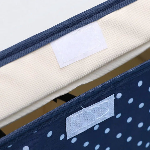 Close-up of the Straight Up The Best Hella Waterproof Oxford Cloth Storage Box For Clothing Organization Featuring 13 Grids.