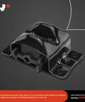 Front view of 2-Piece Front Left And Right Engine Motor Mount Set For Chevy GMC Cars And SUVs Fits Malibu Impala Camaro C10 C20 Suburban