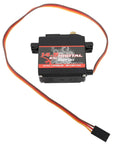 Heavy Duty 14.5Kg Digital Rc Servo Motor With Full Metal Gears showing top view with connection wire for RC crawlers, cars, and boats.