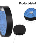50x10mm High Precision Bubble Level Horizontal Measuring Tool showing clear blue measurement indicators on a sturdy black metal body.
