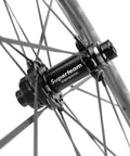 Carbon Disc Wheelset S All D28 50 Tubeless With Carbon Spokes 700C For Shimano hub close-up showing Superteam Ceramic details