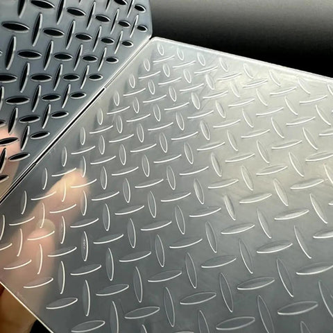 Flat Out Dope 3D Plastic Embossing Folder Template With Absolutely Stunning Industrial Wind Texture For A6 Card Making showing detailed patterns.