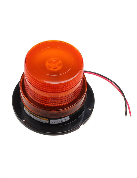 Top Tier Amber LED Strobe Beacon Light 12 To 80 Volts Compatible With Genie Straight Lifts S40 S60 S80 Z Models Quick Swap No Sweat Wiring Killer Visibility For Warehouse Crews