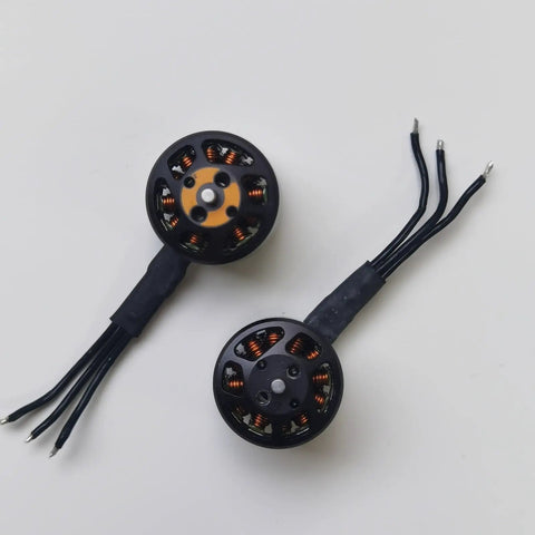 Brushless CW Drone Motor Replacement for DJI Drone 1, heavy duty pro grade spare part, black, top view