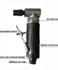 Precision Workhorse Pneumatic Angle Die Grinder 20000 Rpm 90 Degree Mini Sander Polisher Tool Kit with ergonomic design.