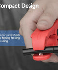 Hand using Round Cable Stripper For AWG 12 To Four Zero. Compact design tool for precise PVC rubber PE cable jacket removal.