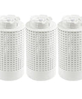 3 Pack In Ground Compost Bin For Outdoor Garden And Yard Four By Ten Inch PVC Composter Tumbler Eco Friendly Buried Design