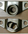 Left And Right Tailgate Hinge Set For Chevy CK 1500 88-99 C2500 C3500 88-00 K2500 body-mounted metal hinge pair