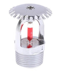 Heavy Duty Bronze Pendent Fire Sprinkler Head With Dang Good Temp Ratings Standard One Half Inch Hookup for ceiling mount installation.
