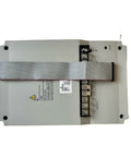 Premium Elevator Power Inverter With Hassle Free Plug And Play Install For Butter Smooth Operations And Badass Reliability Compatible With Model EV IEL01 4T0110 4T0075 And 4T0150, top view showing connections.