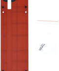 Hella Slick Zero Clearance Insert For Table Saws That Delivers Spot On Precision Cuts And Keeps Your Kerf Tight Solid Match For 4000 And 4100 Series Tools In Fresh Red Tone, includes red plate and screws.