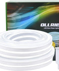 20 Ft LED Neon Rope Lights 110V Daylight White 6000K Waterproof Flexible Connectable Light Strip for Indoor Outdoor Use