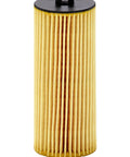 HU 6008 Z Oil Filter Cartridge For Mercs Mercedes AMG GT Series CLA45 AMG E63 AMG S G Class GL Class Maybach SL Line front view.