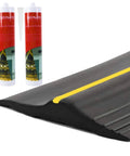 Universal Garage Threshold Seal Strip Kit With Durable EPDM Rubber 20Ft 6M Includes 300ml Black Sealant No Fuss Install