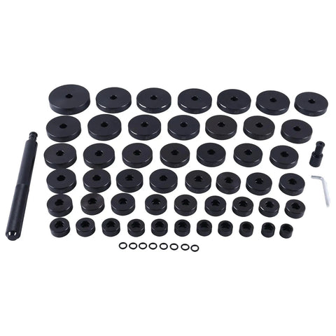 52 In 1 Universal Bushing Driver Tool Set With 50 Interchangeable Discs For Bearing Press Puller And Bearing Race Seal Installer Kit